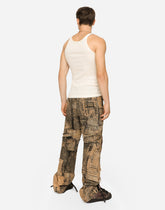 Fine-rib washed cotton singlet -  | Dolce &amp; Gabbana