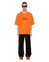 Cotton jersey T-shirt with DGVIB3 print and logo -  | Dolce & Gabbana