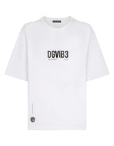 Cotton jersey T-shirt with DGVIB3 print and logo -  | Dolce & Gabbana