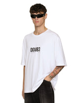 Cotton jersey T-shirt with DGVIB3 print and logo -  | Dolce & Gabbana