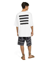 Short-sleeved Marina-print T-shirt -  | Dolce & Gabbana