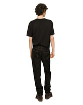 Cotton T-shirt with DG Milano logo embroidery -  | Dolce &amp; Gabbana
