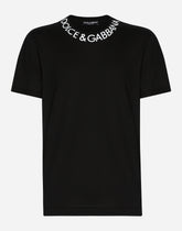 Round-neck T-shirt with Dolce&amp;Gabbana print -  | Dolce &amp; Gabbana