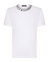 Round-neck T-shirt with Dolce&amp;Gabbana print -  | Dolce &amp; Gabbana