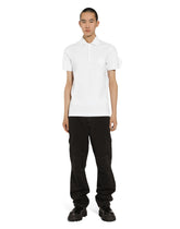 Cotton polo-shirt with DG logo embroidery -  | Dolce &amp; Gabbana