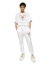Cotton interlock T-shirt with DG logo print -  | Dolce & Gabbana