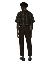 All-over coin print cotton T-shirt -  | Dolce & Gabbana