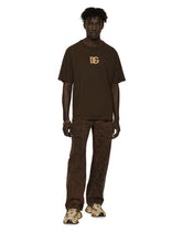 DG logo print cotton T-shirt -  | Dolce & Gabbana