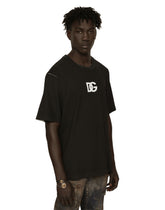 DG logo print cotton T-shirt -  | Dolce & Gabbana