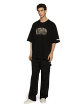 Cotton T-shirt with Dolce&amp;Gabbana logo print -  | Dolce &amp; Gabbana