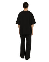 Cotton T-shirt with Dolce&amp;Gabbana logo print -  | Dolce &amp; Gabbana