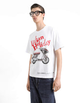 Cotton T-shirt with Vespa print -  | Dolce &amp; Gabbana