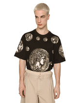 Coin print cotton T-shirt -  | Dolce & Gabbana