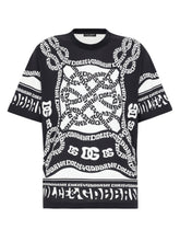 Short-sleeved Marina-print T-shirt -  | Dolce & Gabbana