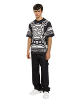 Short-sleeved Marina-print T-shirt -  | Dolce & Gabbana