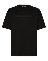 Round-neck T-shirt with Dolce&amp;Gabbana print -  | Dolce &amp; Gabbana