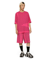 Cotton round-neck T-shirt with DG heart print -  | Dolce & Gabbana