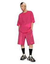 Cotton round-neck T-shirt with DG heart print -  | Dolce & Gabbana