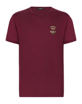 Cotton T-shirt with embroidery -  | Dolce &amp; Gabbana