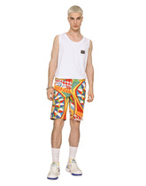 Jersey singlet with branded tag -  | Dolce & Gabbana