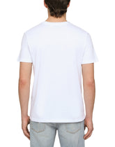 COTTON T-SHIRT WITH DOLCE&GABBANA LOGO PRINT -  | Dolce & Gabbana