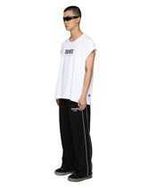 Cotton jersey singlet with DGVIB3 print and logo -  | Dolce &amp; Gabbana