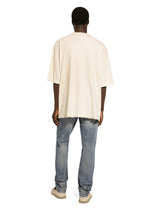 Short-sleeved cotton T-shirt with banana tree print -  | Dolce & Gabbana