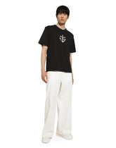 Short-sleeved Marina-print T-shirt -  | Dolce & Gabbana