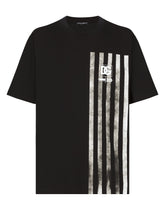 Short-sleeved Marina-print T-shirt -  | Dolce & Gabbana