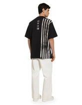 Short-sleeved Marina-print T-shirt -  | Dolce & Gabbana