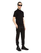 Jersey polo-shirt with DG embroidery -  | Dolce &amp; Gabbana