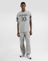 Cotton T-shirt with logo -  | Dolce &amp; Gabbana