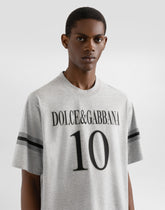Cotton T-shirt with logo -  | Dolce &amp; Gabbana