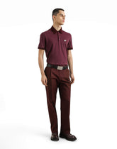 Cotton polo-shirt with logo tag -  | Dolce &amp; Gabbana