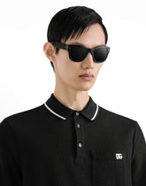 Cotton piqué polo shirt -  | Dolce &amp; Gabbana