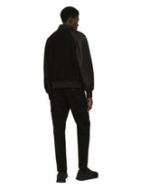 Nylon and wool jacket with branded tag -  | Dolce &amp; Gabbana