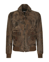 Vintage suede jacket -  | Dolce &amp; Gabbana