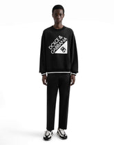 Cotton sweatshirt with logo -  | Dolce &amp; Gabbana