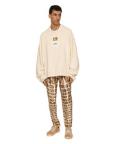 Re-Edition label patchwork jersey sweatshirt -  | Dolce & Gabbana