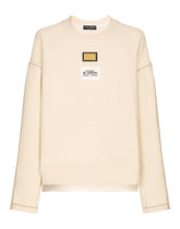 Re-Edition label patchwork jersey sweatshirt -  | Dolce & Gabbana