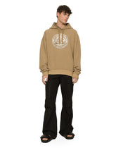 Coin print inside-out jersey hoodie -  | Dolce & Gabbana