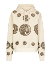 Coin print inside-out jersey hoodie -  | Dolce &amp; Gabbana