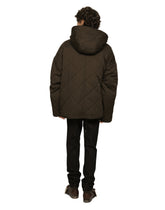 Quilted cotton jacket with hood -  | Dolce &amp; Gabbana