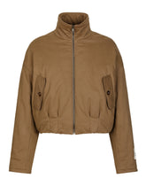 Padded washed stretch drill jacket -  | Dolce &amp; Gabbana