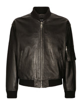 Leather Jacket -  | Dolce &amp; Gabbana