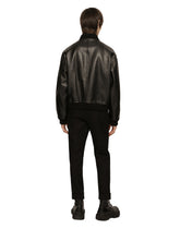 Leather Jacket -  | Dolce &amp; Gabbana