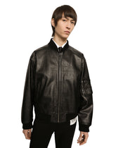 Leather Jacket -  | Dolce &amp; Gabbana