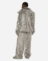 Reversible nylon and faux fur jacket -  | Dolce &amp; Gabbana