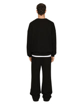 Printed jersey sweatshirt with DGVIB3 patch -  | Dolce & Gabbana
