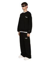 Printed jersey sweatshirt with DGVIB3 patch -  | Dolce & Gabbana